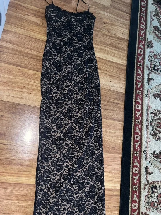 White fox dress - Picture 2 of 2